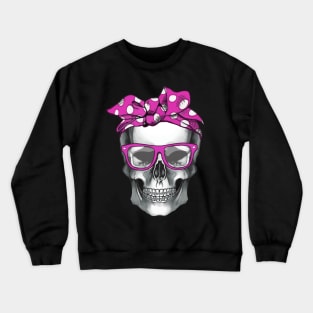 Skull Bandana 4 Crewneck Sweatshirt